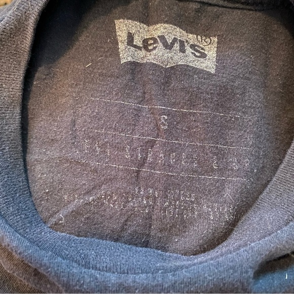 Levi’s Logo Graphic Short Sleeve Tee Black S - Picture 4 of 5